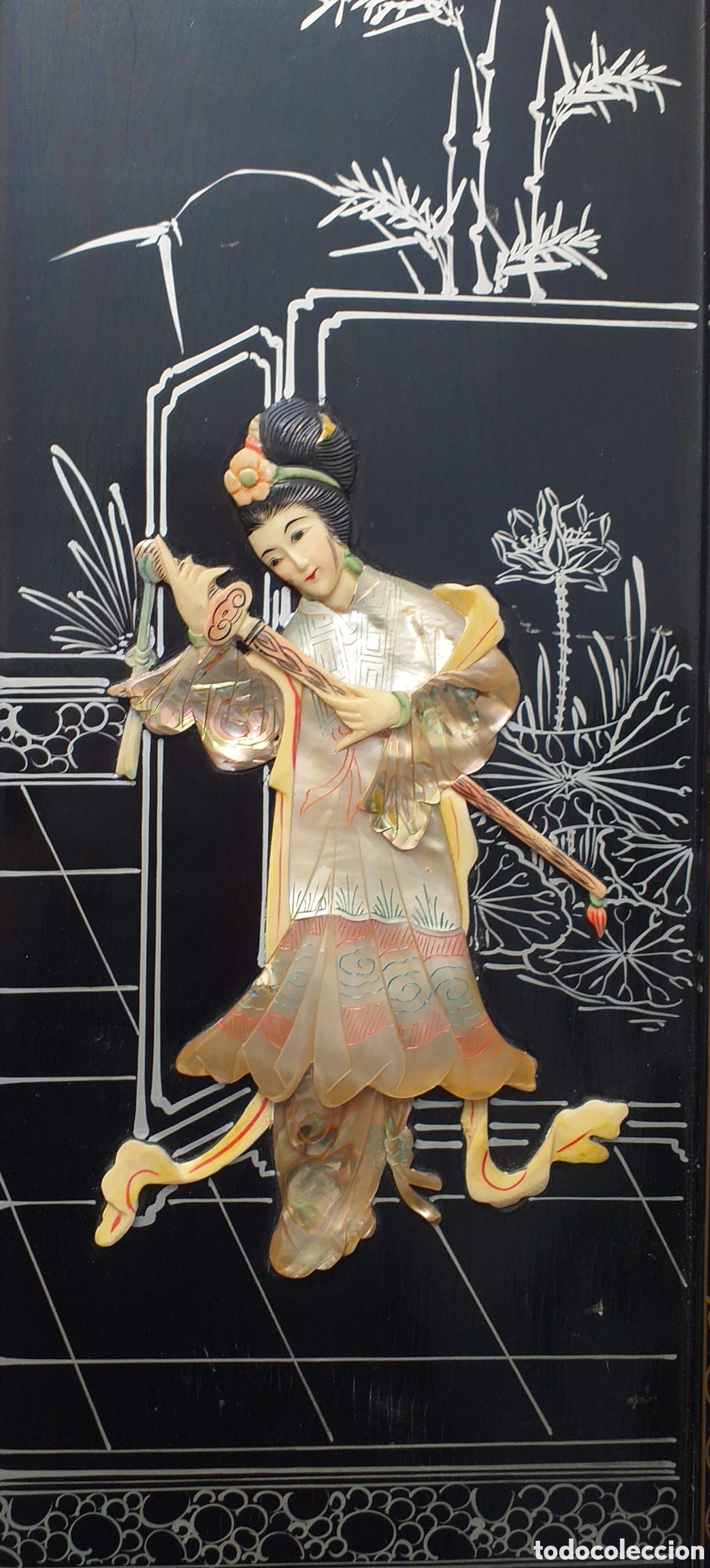 Arte: Cuadro Dama con espada. Geisha - Foto 3