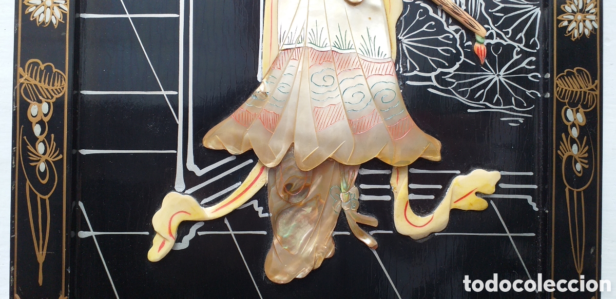 Arte: Cuadro Dama con espada. Geisha - Foto 6