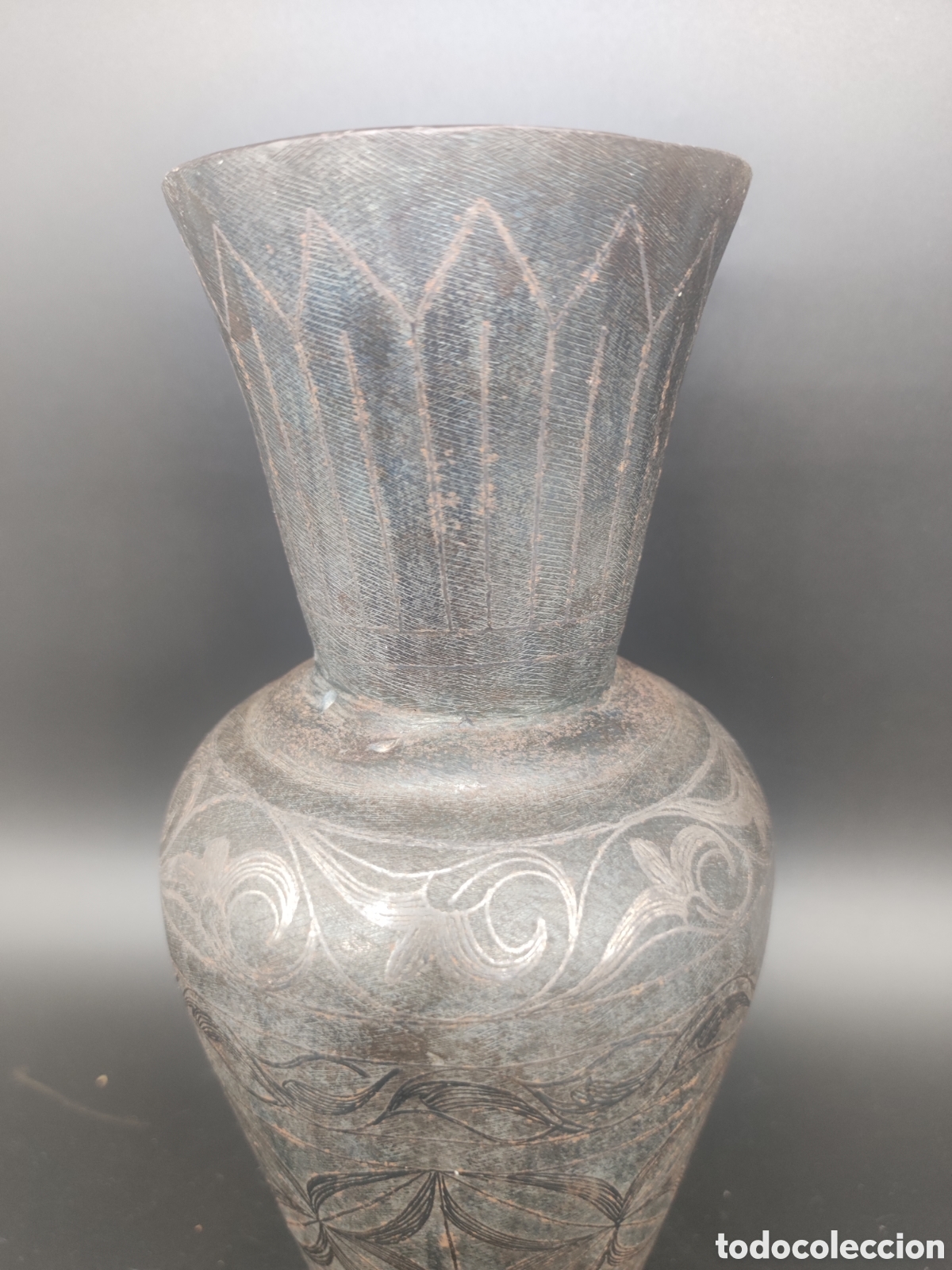 Arte: Jarra hierro Persa antiguo - Foto 2