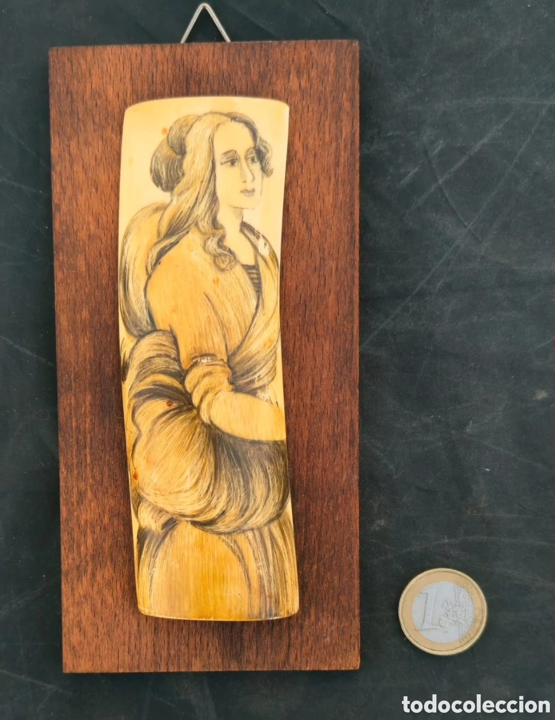 Arte: Escrimshaw vintage polonia