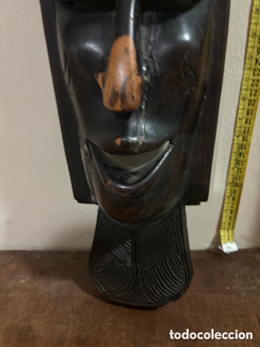Arte: Mascar africana talla madera - Foto 6