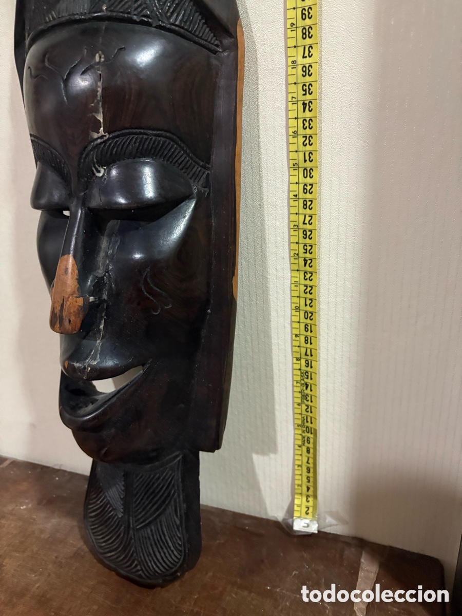 Arte: Mascar africana talla madera - Foto 7