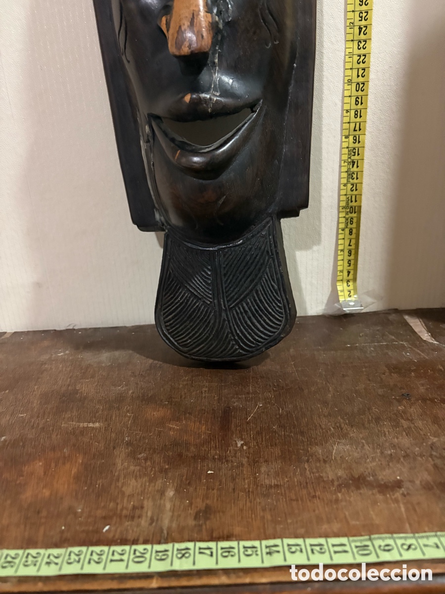 Arte: Mascar africana talla madera - Foto 9