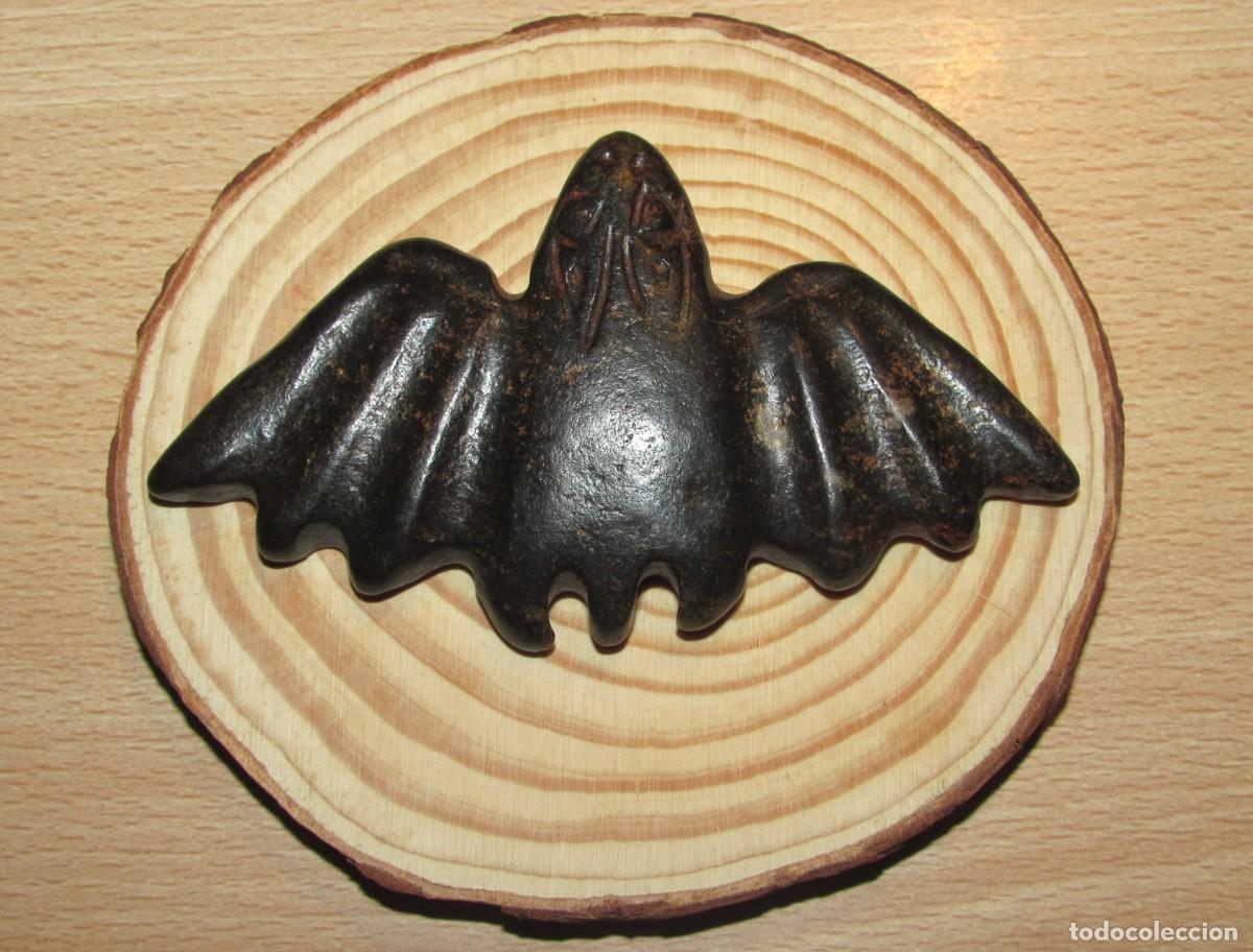Arte: Figura oriental okimono netsuke murci&eacute;lago ave p&aacute;jaro piedra estilo cultura china Hongshan