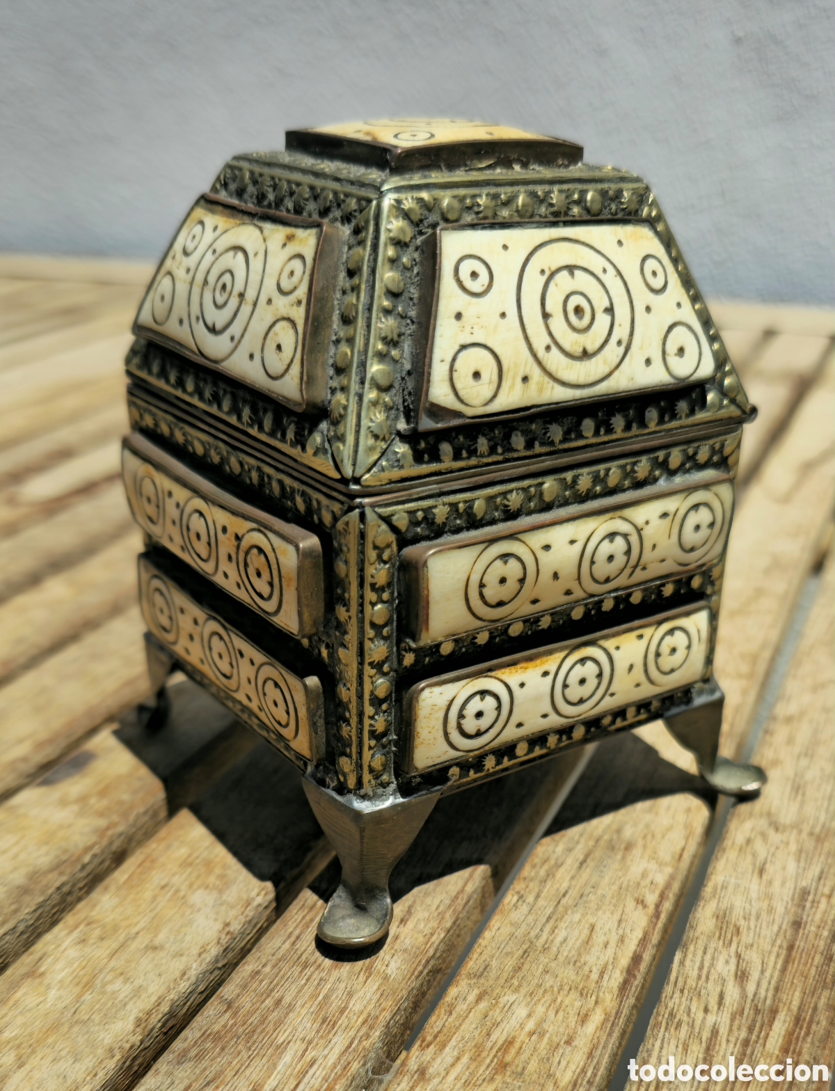 Arte: Caja joyero artesanal. - Foto 1