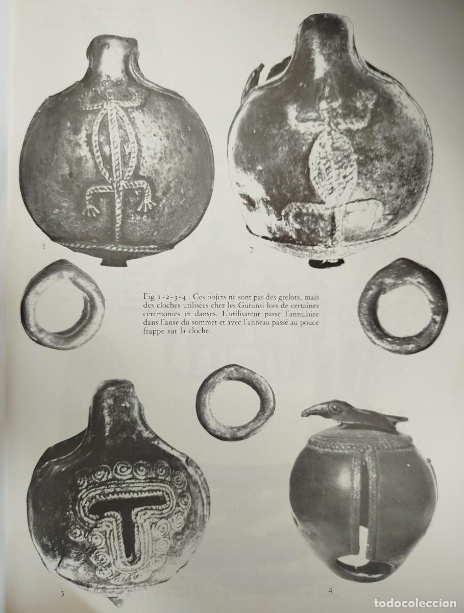 Arte: ARTE &Eacute;TNICO AFRICANO. CAMPANA CASCABEL GURUNSI.BRONCE. GHANA / BURKINA FASO. &Aacute;FRICA. 371 GRMS.