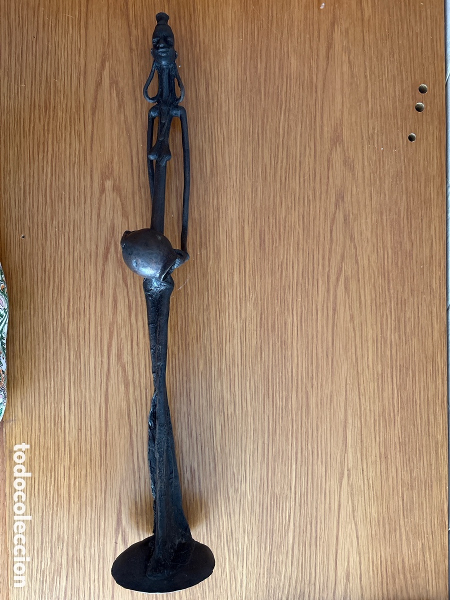 Arte: Figura bronce Africa