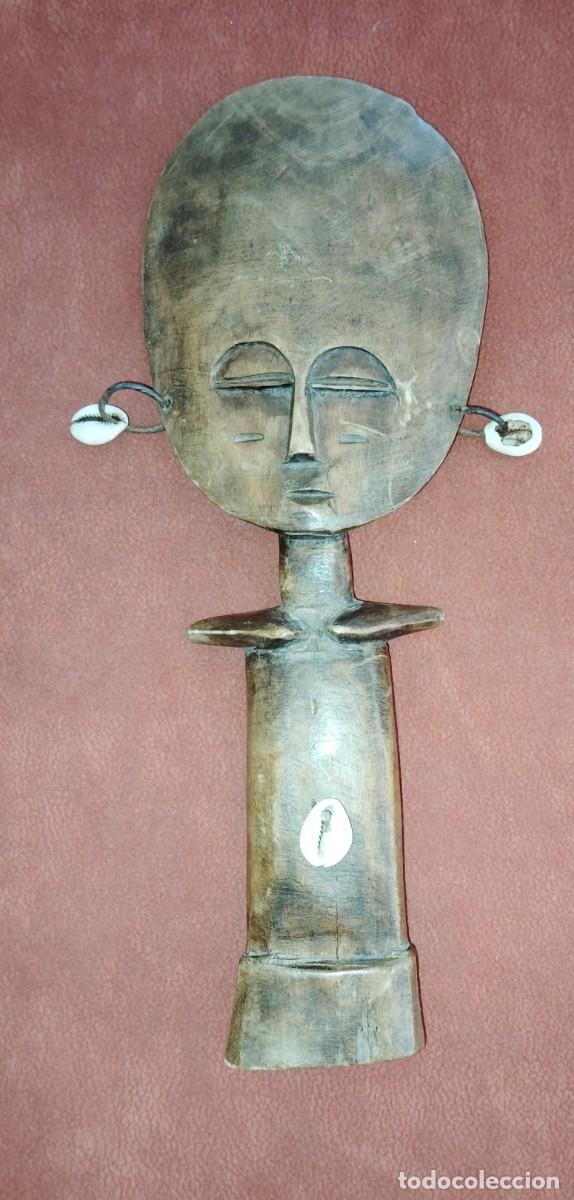 Arte: Mu&Ntilde;ECA FERTILIDAD. - AKUAVA - PUEBLO ASHANTI-GHANA- AFRICA.. ENVIO CERTIFICADO INCLUIDO.