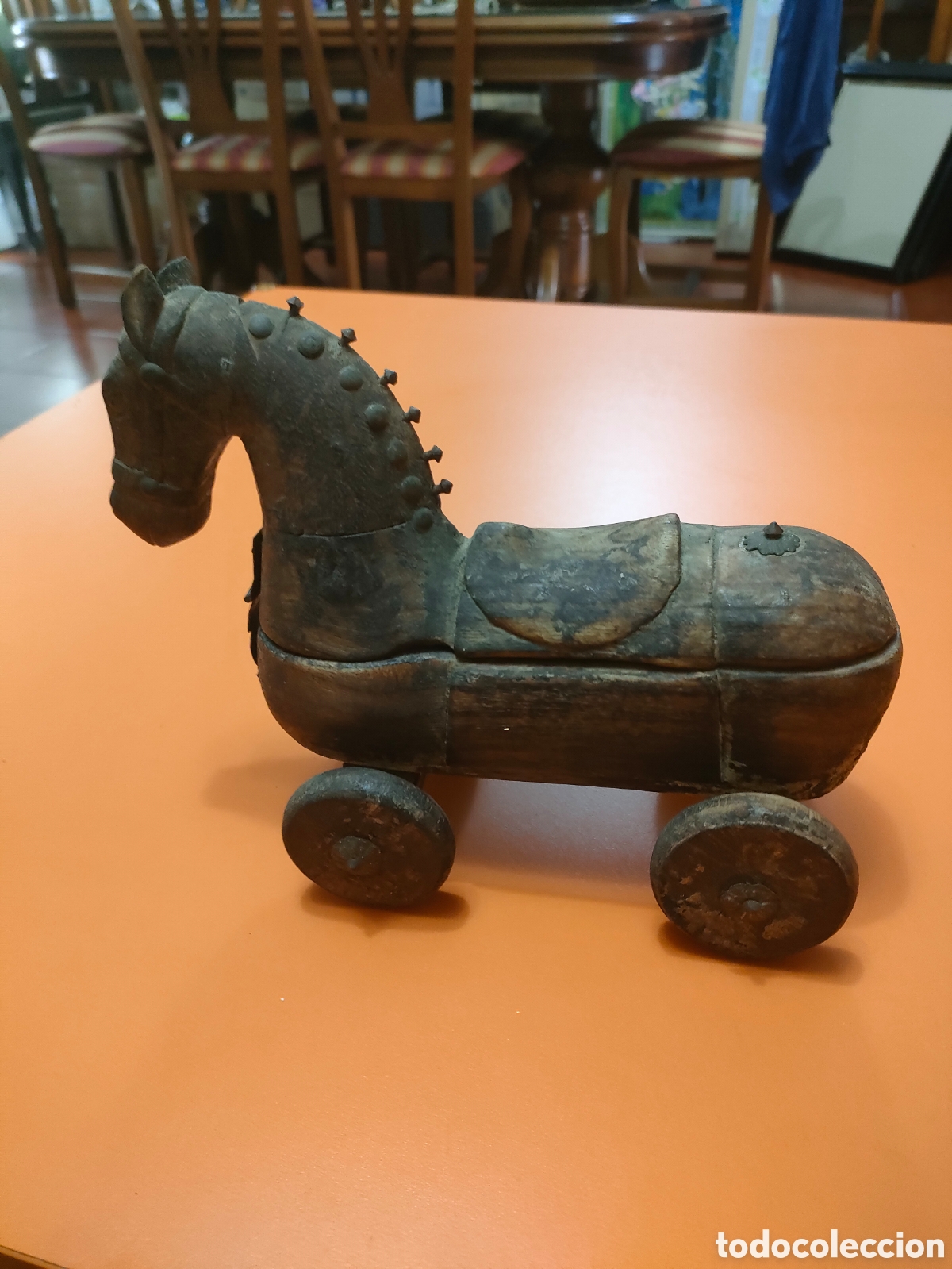 Arte: Antiguo caballito hind&uacute; a&ntilde;os 60