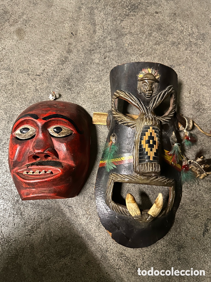 Arte: Antiguas m&aacute;scaras africanas