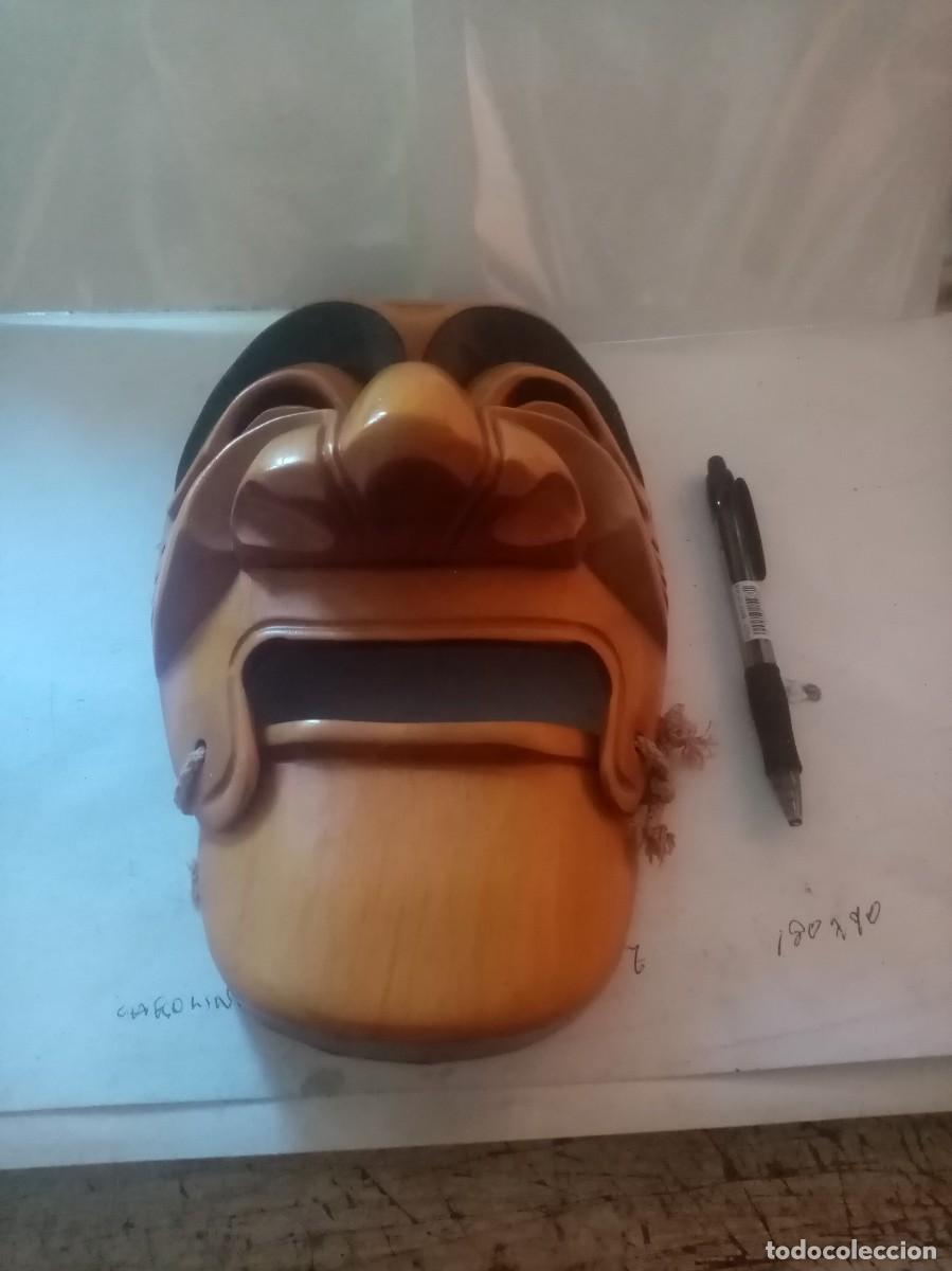 Arte: MASCARA DE HAHOEN COREA DEL SUR EN MADERA