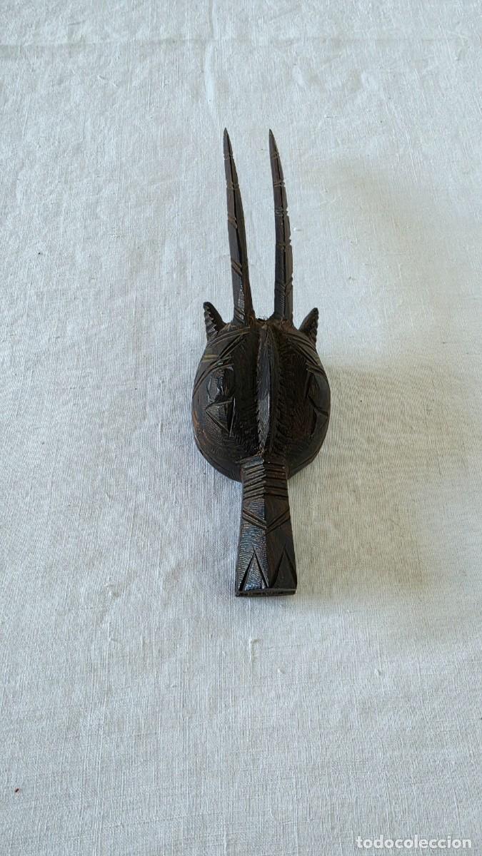 Arte: Figura Africana en Madera Tallada Estilo &Eacute;tnico Bambara / Chiwara (Mediados del S. XX) Pieza de Col