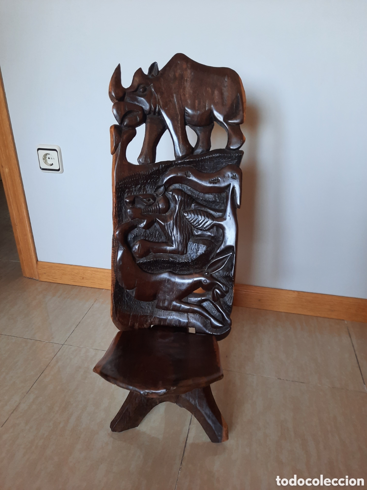 Arte: Silla africana de parto o de ranura