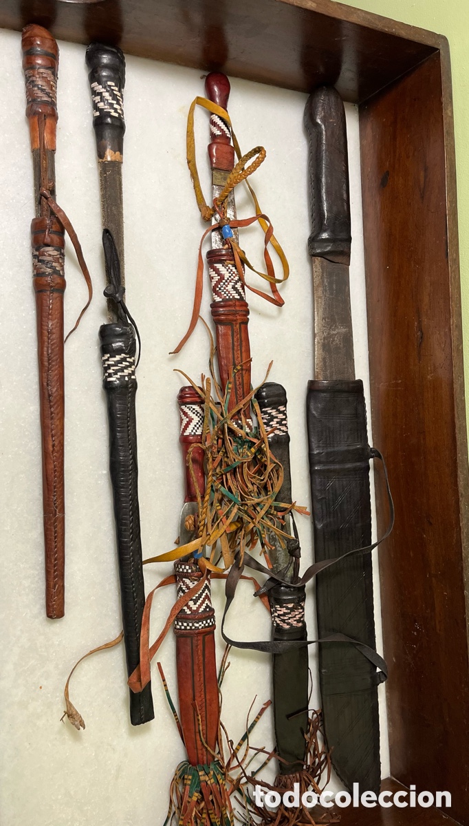 Arte: Colecci&oacute;n de cuchillos y dagas de arte africano
