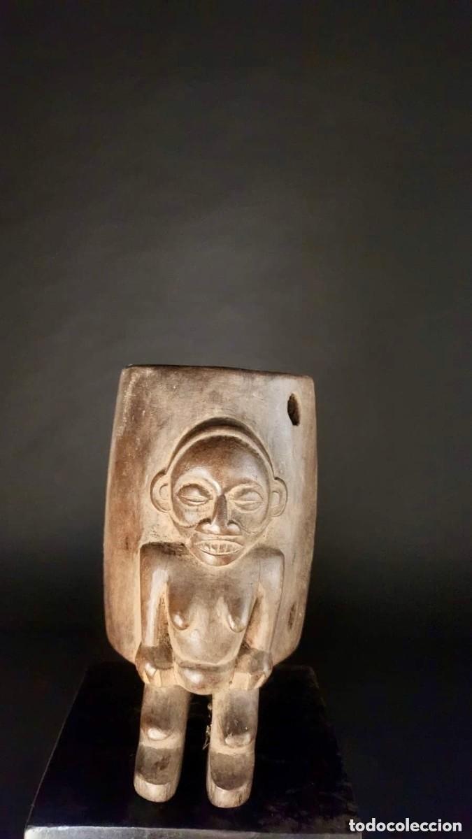 Arte: Copa de madera - Yaka - Rep&uacute;blica Democr&aacute;tica del Congo. - Foto 6