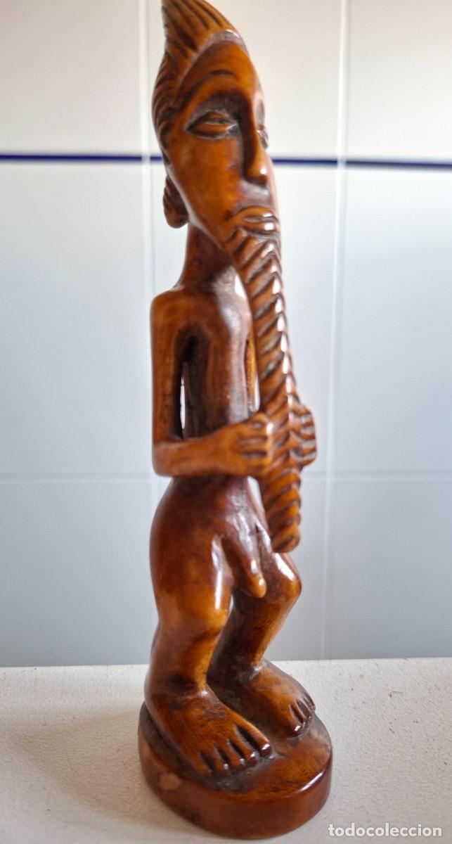 Arte: ESCULTURA FETICHE YAKA - REP&Uacute;BLICA DEMOCR&Aacute;TIDA DEL CONGO -