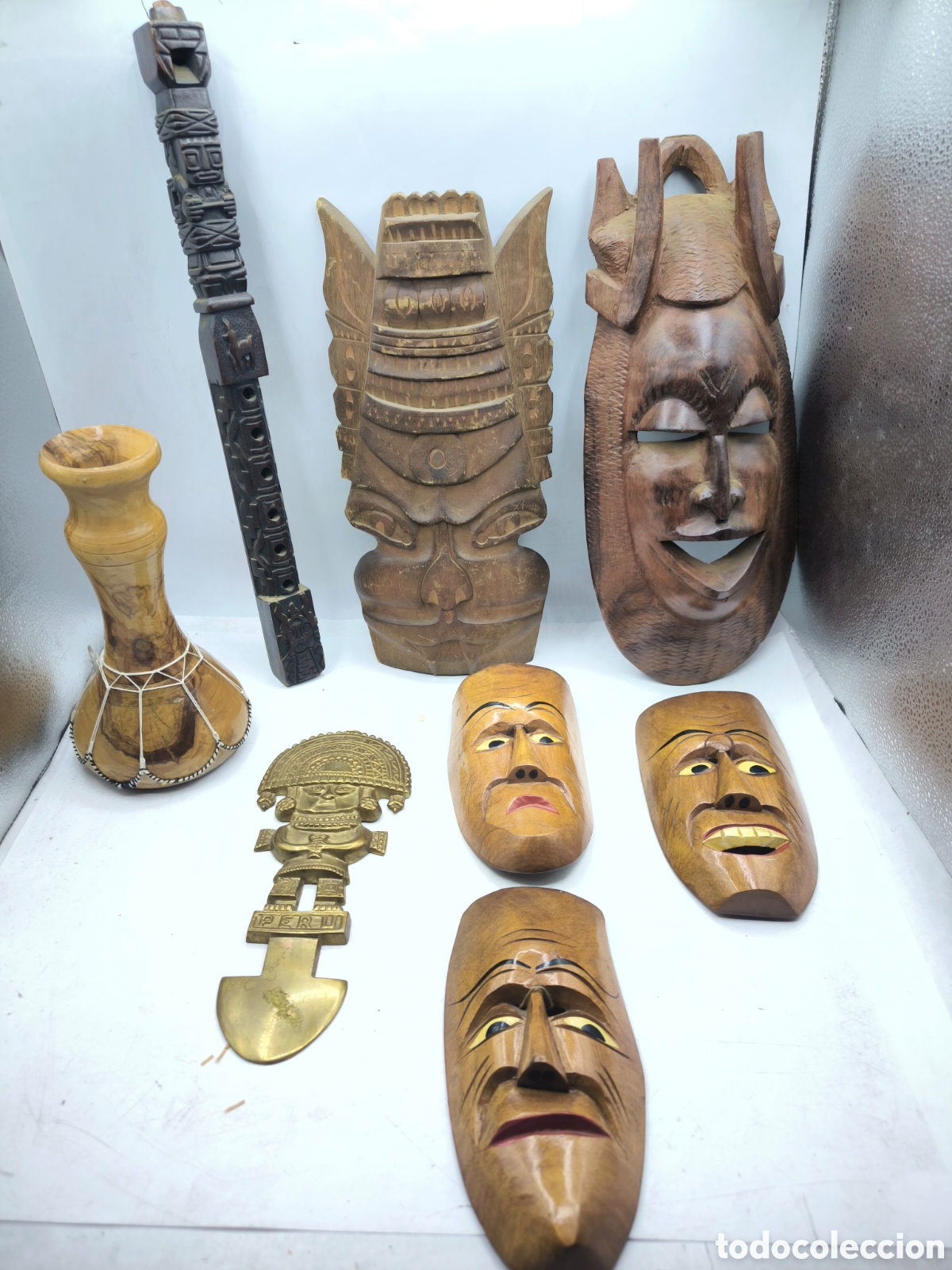 Arte: 7 Figuras &eacute;tnicas y mascaras