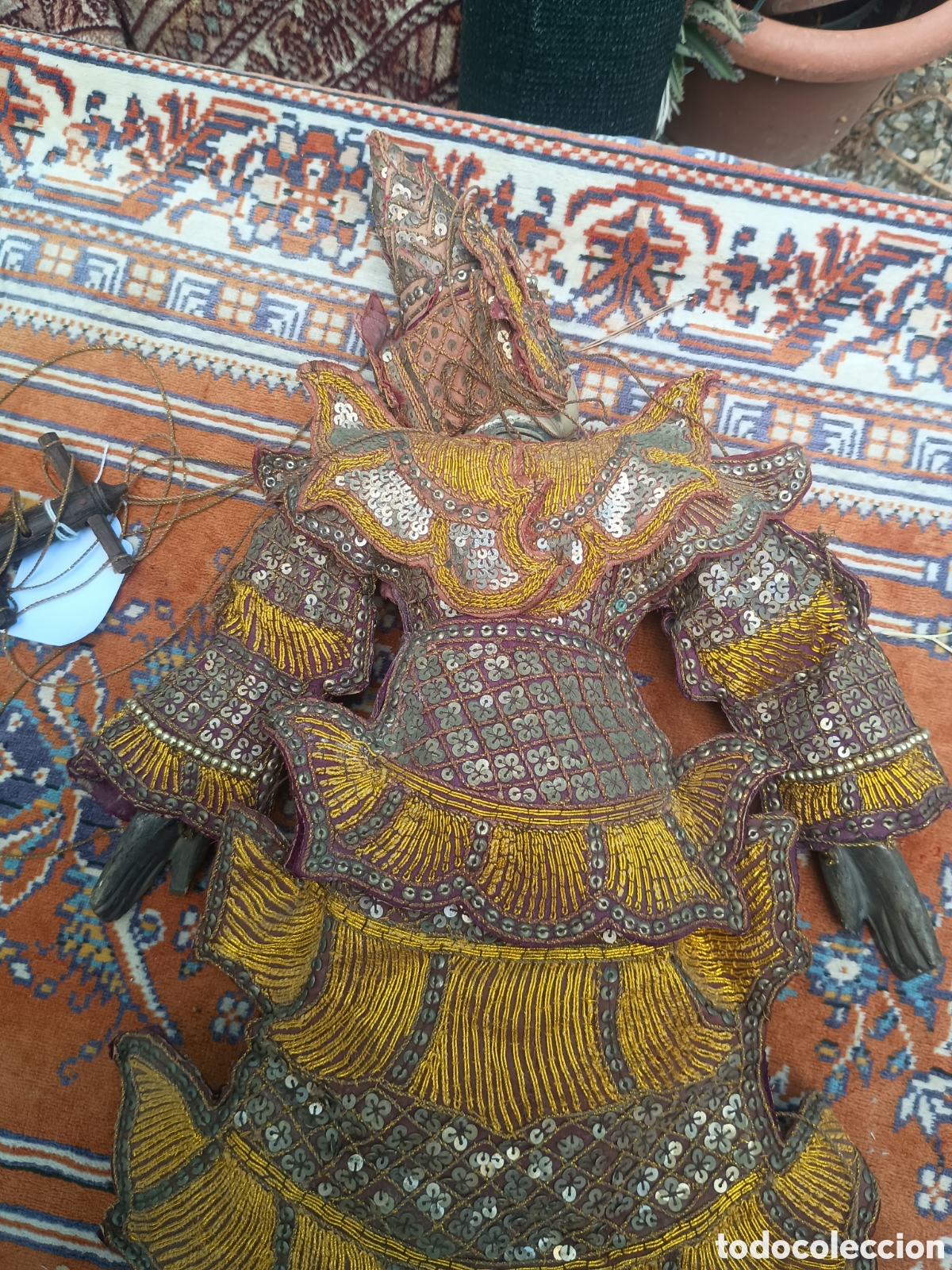 Arte: Marioneta birmana madera - Foto 11