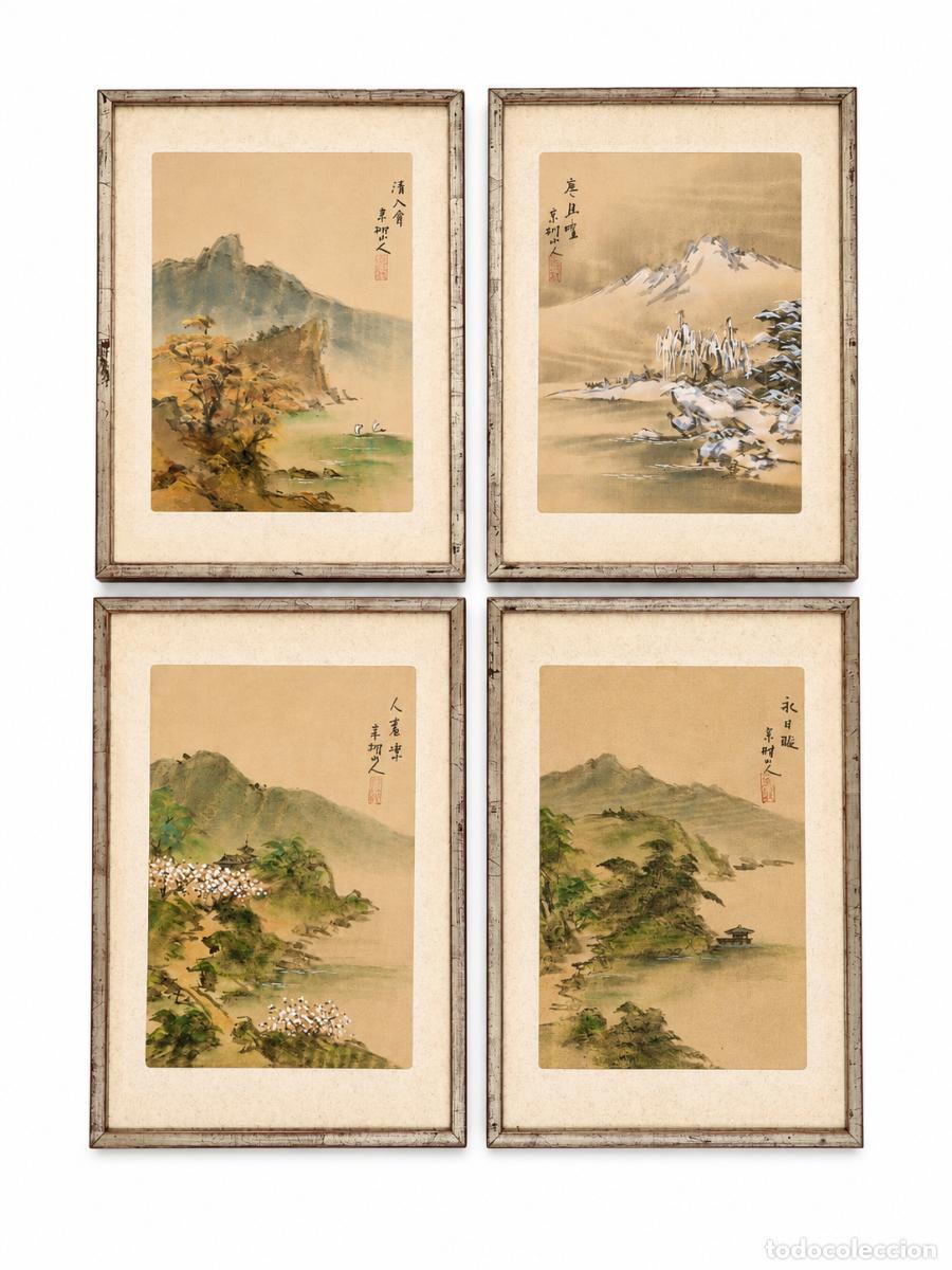Arte: Imai Keiju (1891&ndash;1967) - Cuatro Estaciones - Escuela de Pintura Tradicional Maruyama