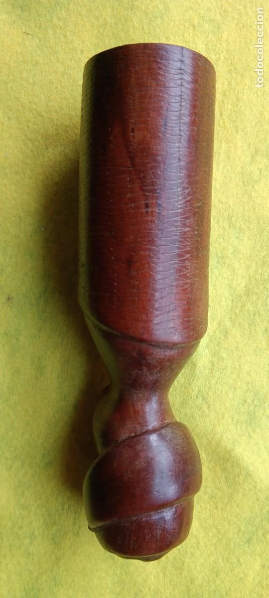 Arte: FIGURA &Eacute;TNICA DE MADERA DE MUJER CUBANA