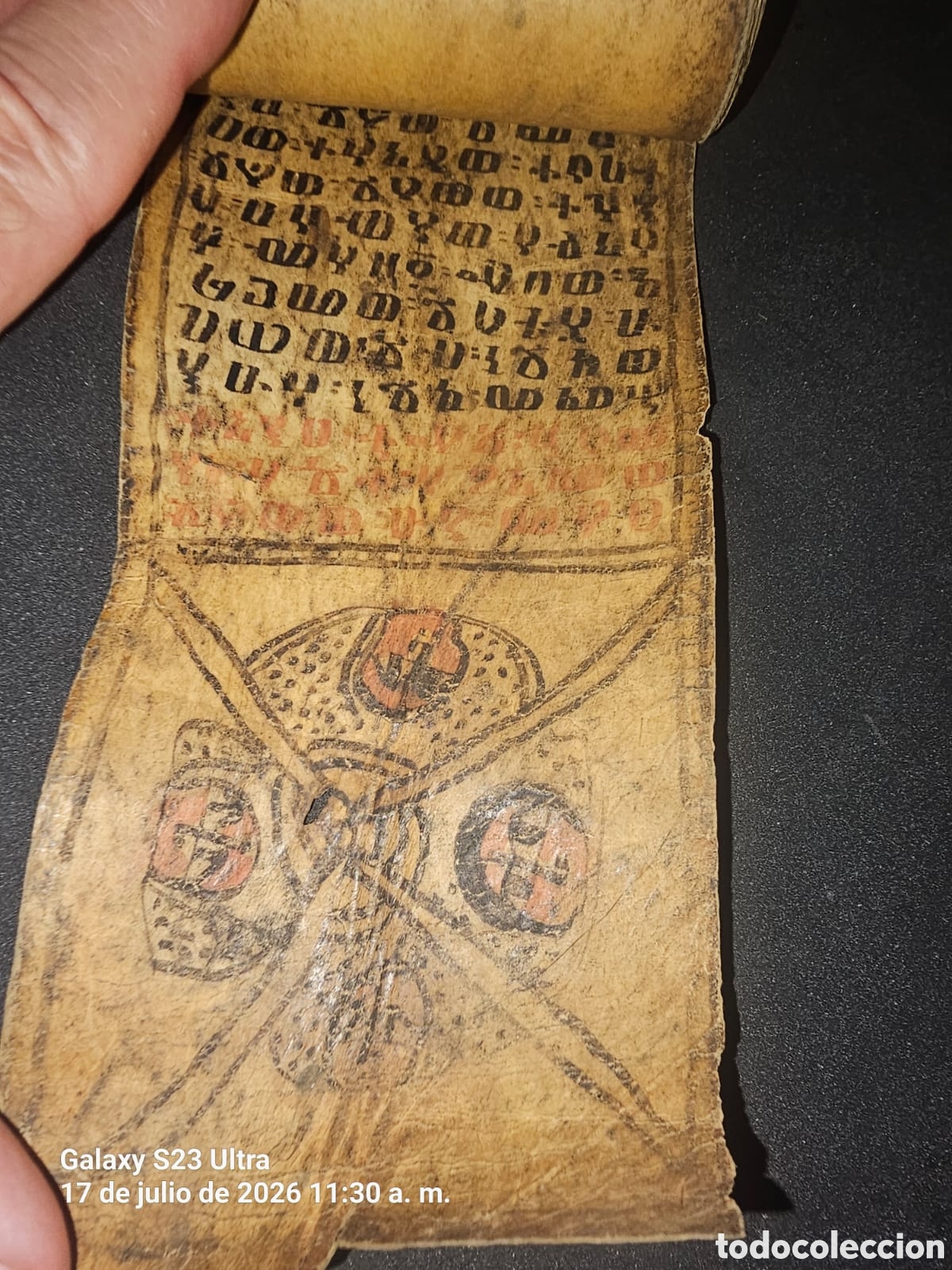 Arte: Rollo sagrado protector Etiopia - Foto 2