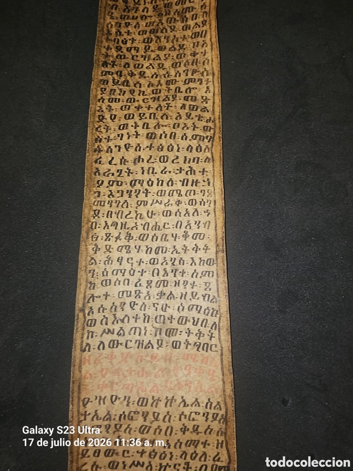 Arte: Rollo sagrado protector Etiopia - Foto 5