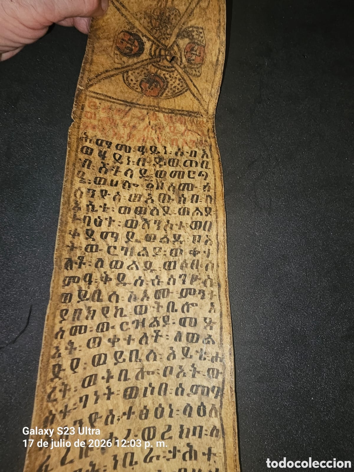 Arte: Rollo sagrado protector Etiopia - Foto 6