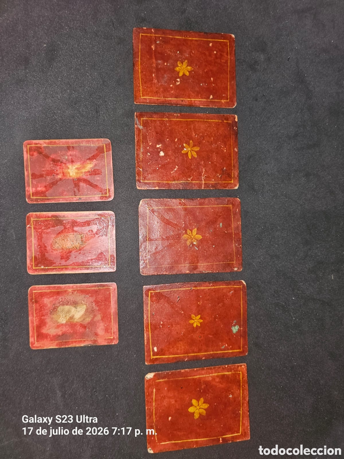 Arte: Cartas pintadas a mano imperio Mogol. - Foto 2