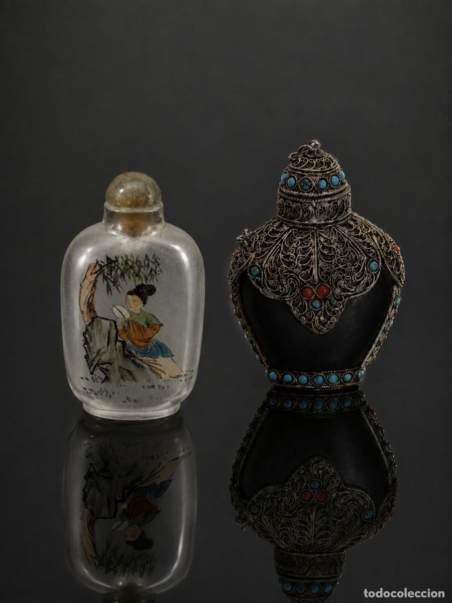 Arte: Pareja de snuff Bottle.