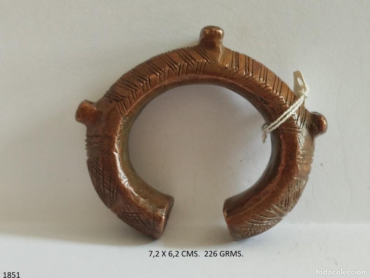 Arte: ARTE ETNICO AFRICANO. BRAZALETE. ETNIA GURMA / GURMANCH&Eacute; (SERIES). GHANA. BURKINA. &Aacute;FRICA.