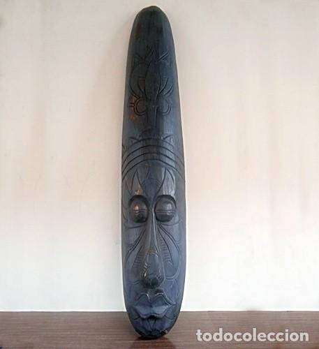 Arte: M&aacute;scara africana &eacute;tnica de madera tallada