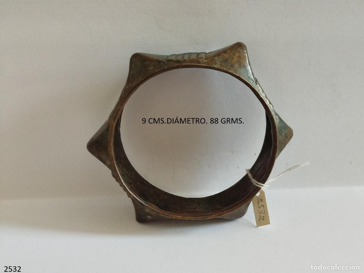 Arte: ARTE &Eacute;TNICO AFRICANO. BRAZALETE TUAREG. NORTE DE &Aacute;FRICA.