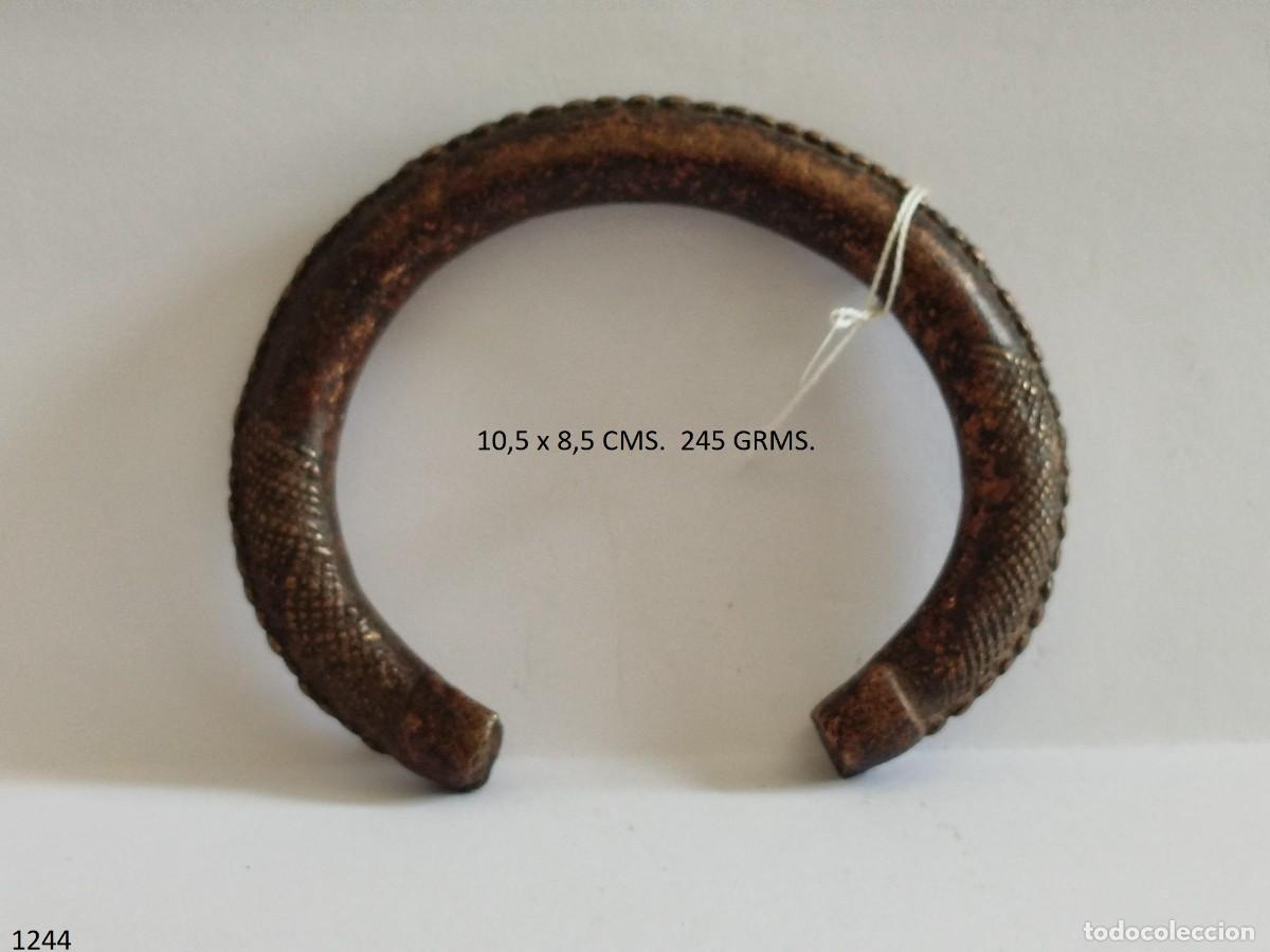 Arte: BRAZALETE ARTE &Eacute;TNICO AFRICANO. GURUNSI. GHANA / BURKINA FASO. &Aacute;FRICA.