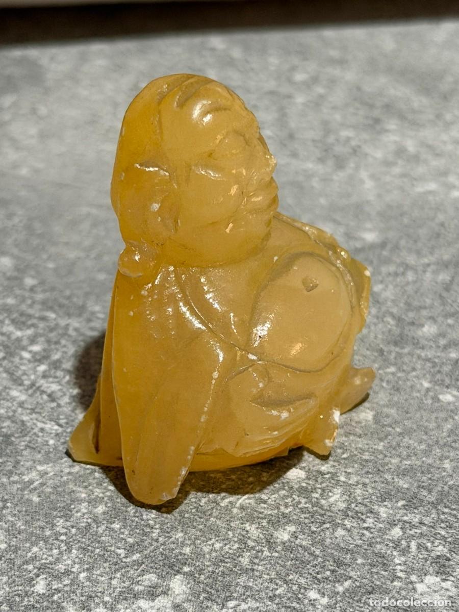 Arte: BUDA SONRIENTE DE ALABASTRO