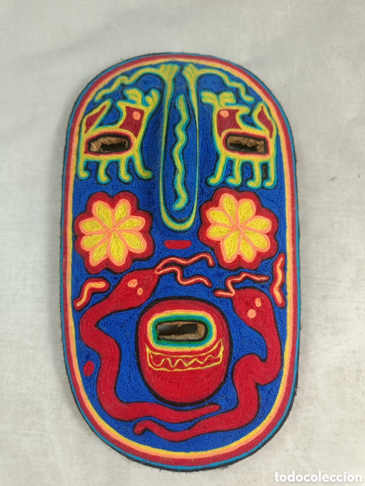 Arte: M&Aacute;SCARA ARTE POPULAR HUICHOL DE M&Eacute;XICO.