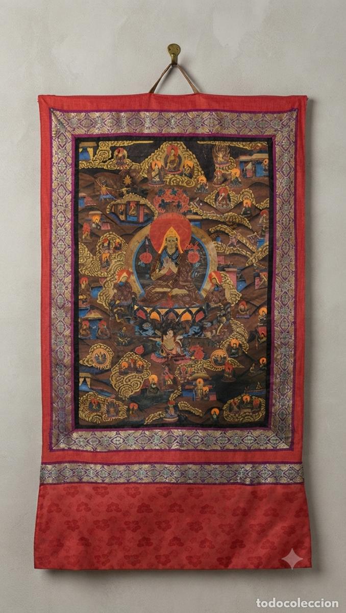 Arte: PINTURA MURAL THANGKA HECHA A MANO