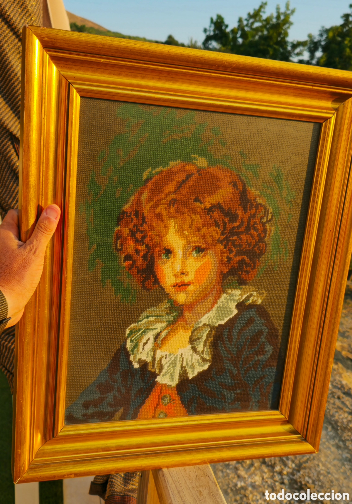 Arte: Tapiz Petit point vintage - Foto 4