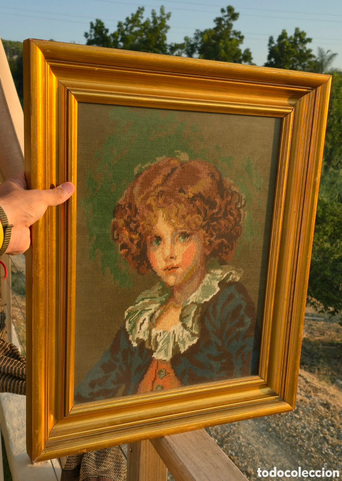 Arte: Tapiz Petit point vintage - Foto 8