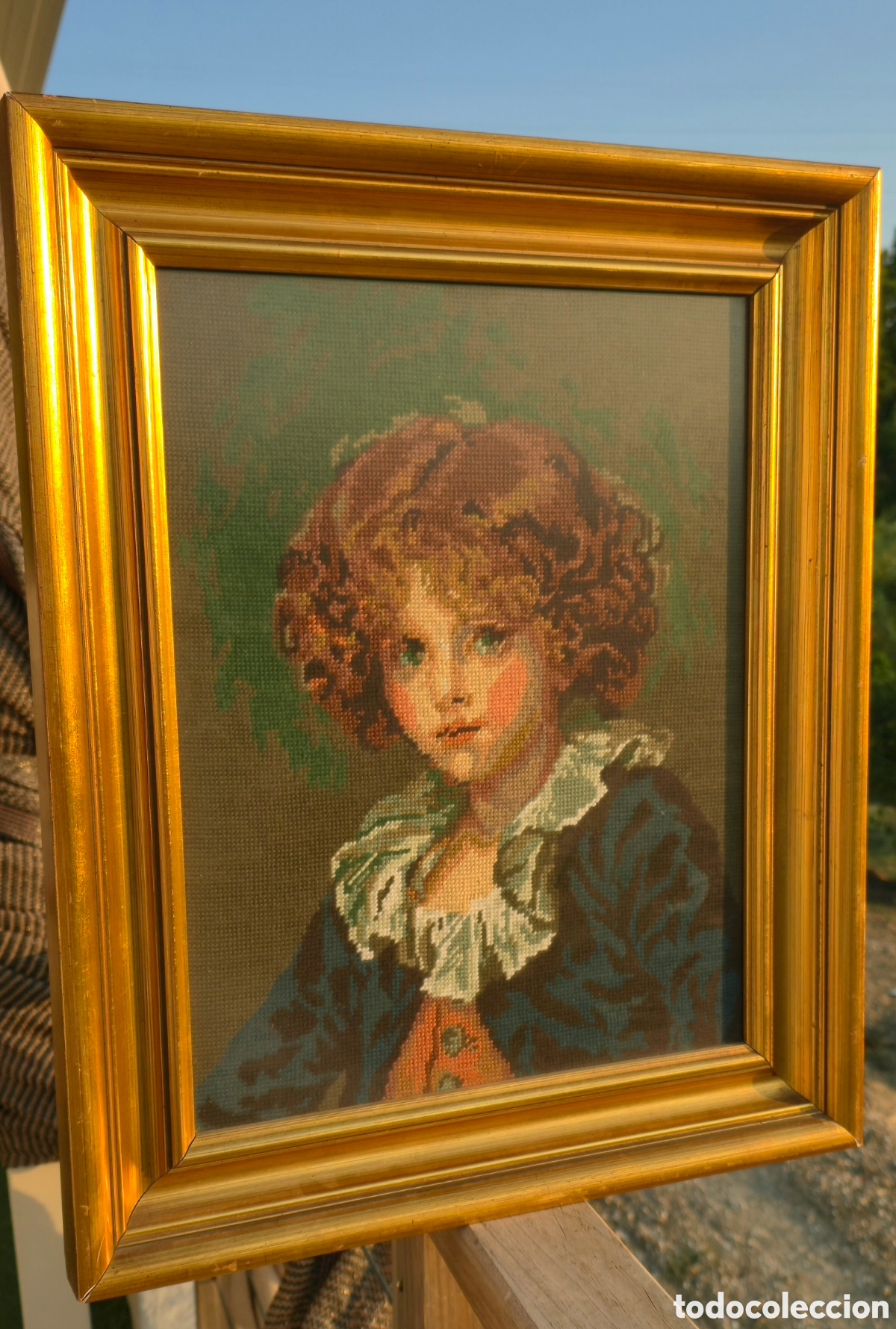 Arte: Tapiz Petit point vintage - Foto 9