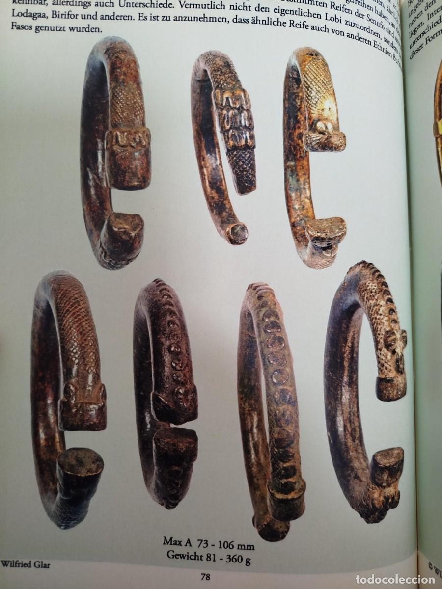 Arte: BRAZALETE ARTE &Eacute;TNICO AFRICANO. LOBI. COSTA MARFIL, BURKINA. &Aacute;FRICA.