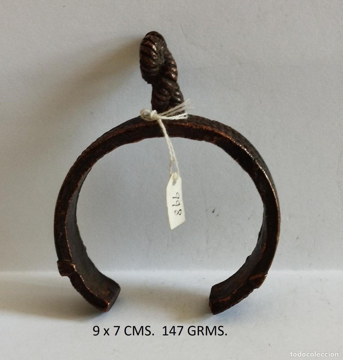 Arte: BRAZALETE ARTE &Eacute;TNICO AFRICANO. GURUNSI. GHANA / BURKINA FASO. &Aacute;FRICA.