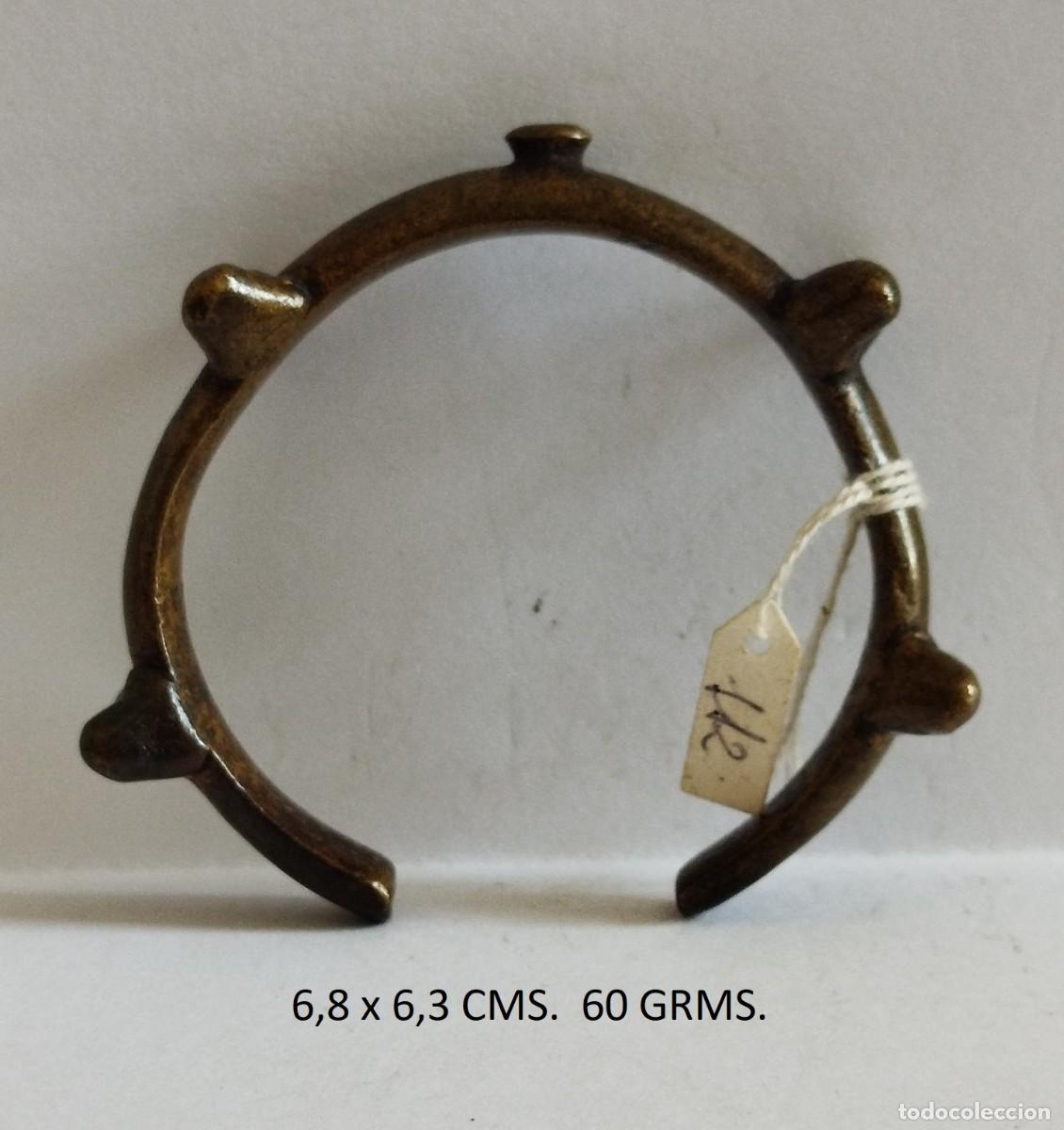 Arte: BRAZALETE ARTE &Eacute;TNICO AFRICANO. GURUNSI (SERIES). GHANA / BURKINA FASO. &Aacute;FRICA.