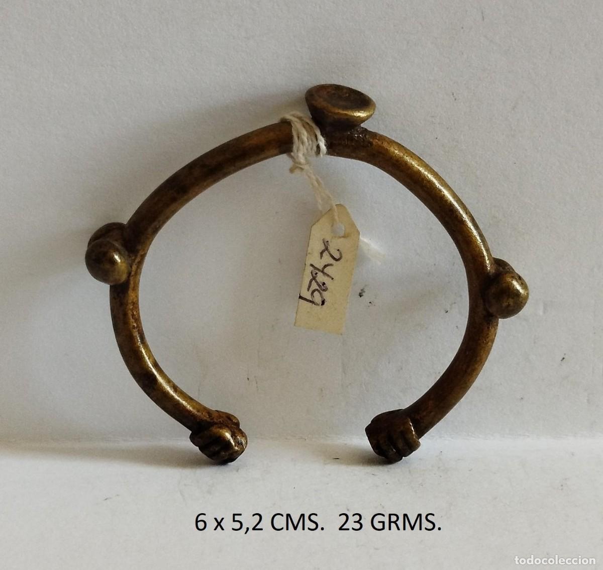 Arte: BRAZALETE ARTE &Eacute;TNICO AFRICANO. GURUNSI (SERIES). GHANA / BURKINA FASO. &Aacute;FRICA.