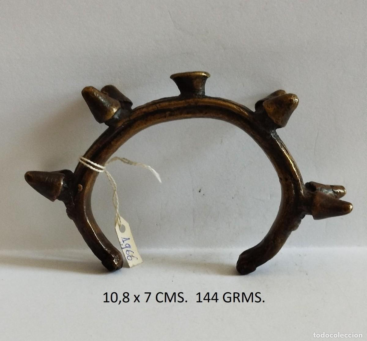Arte: BRAZALETE ARTE &Eacute;TNICO AFRICANO. GURUNSI (SERIES). GHANA / BURKINA FASO. &Aacute;FRICA.