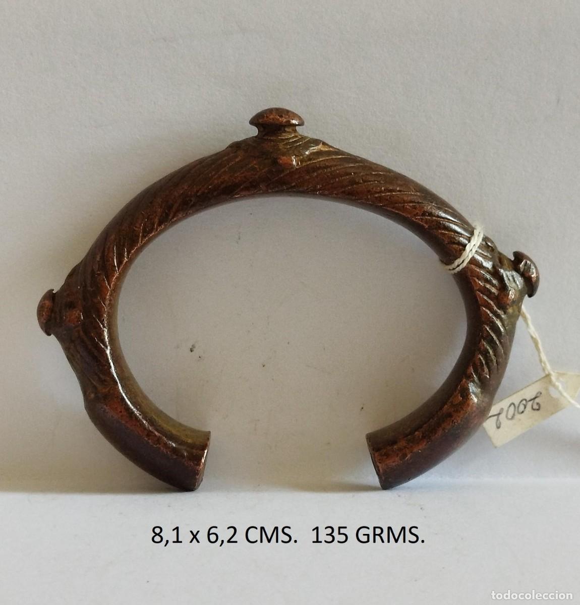 Arte: BRAZALETE ARTE &Eacute;TNICO AFRICANO. GURUNSI (SERIES). GHANA / BURKINA FASO. &Aacute;FRICA.