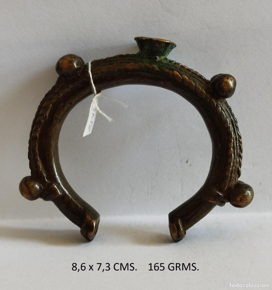 Arte: BRAZALETE ARTE &Eacute;TNICO AFRICANO. GURUNSI (SERIES). GHANA / BURKINA FASO. &Aacute;FRICA.