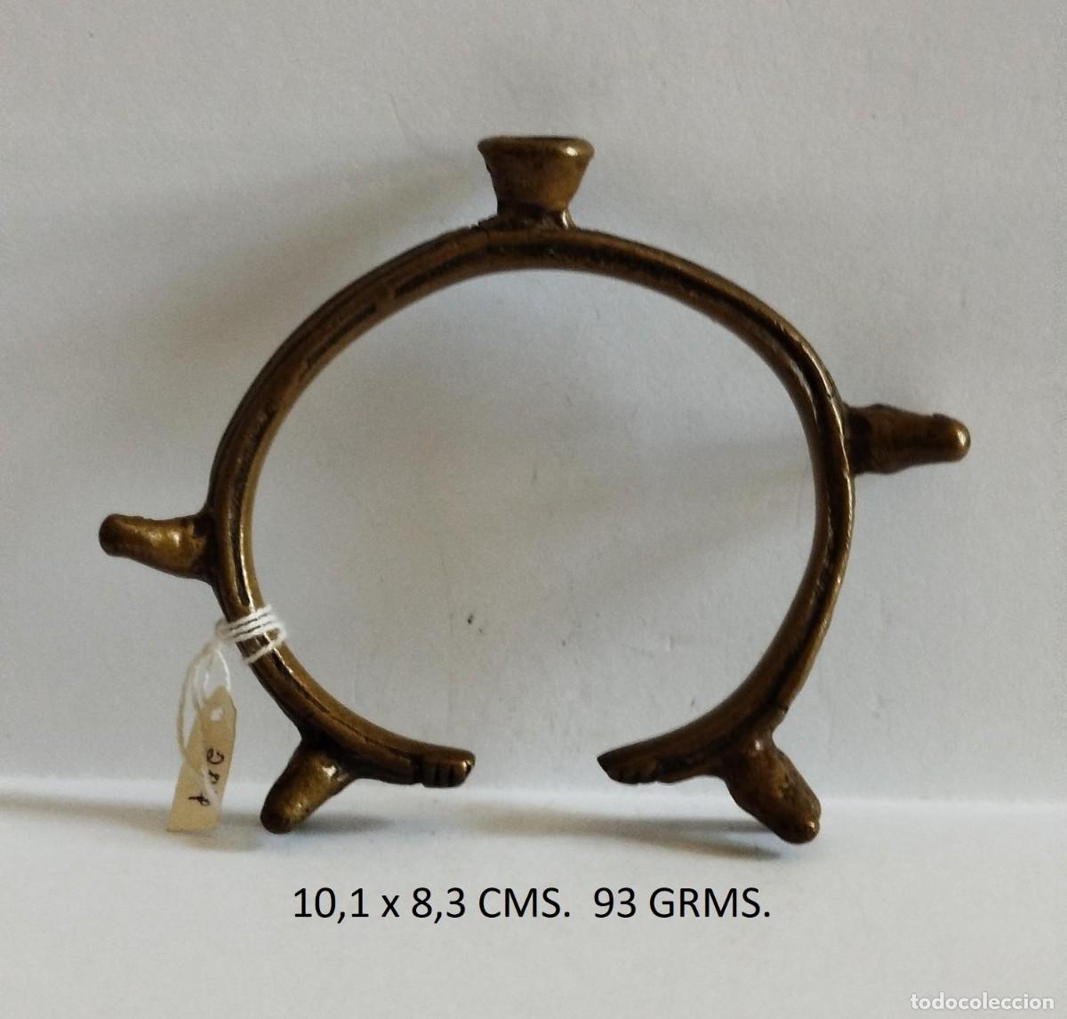 Arte: BRAZALETE ARTE &Eacute;TNICO AFRICANO. GURUNSI (SERIES). GHANA / BURKINA FASO. &Aacute;FRICA.