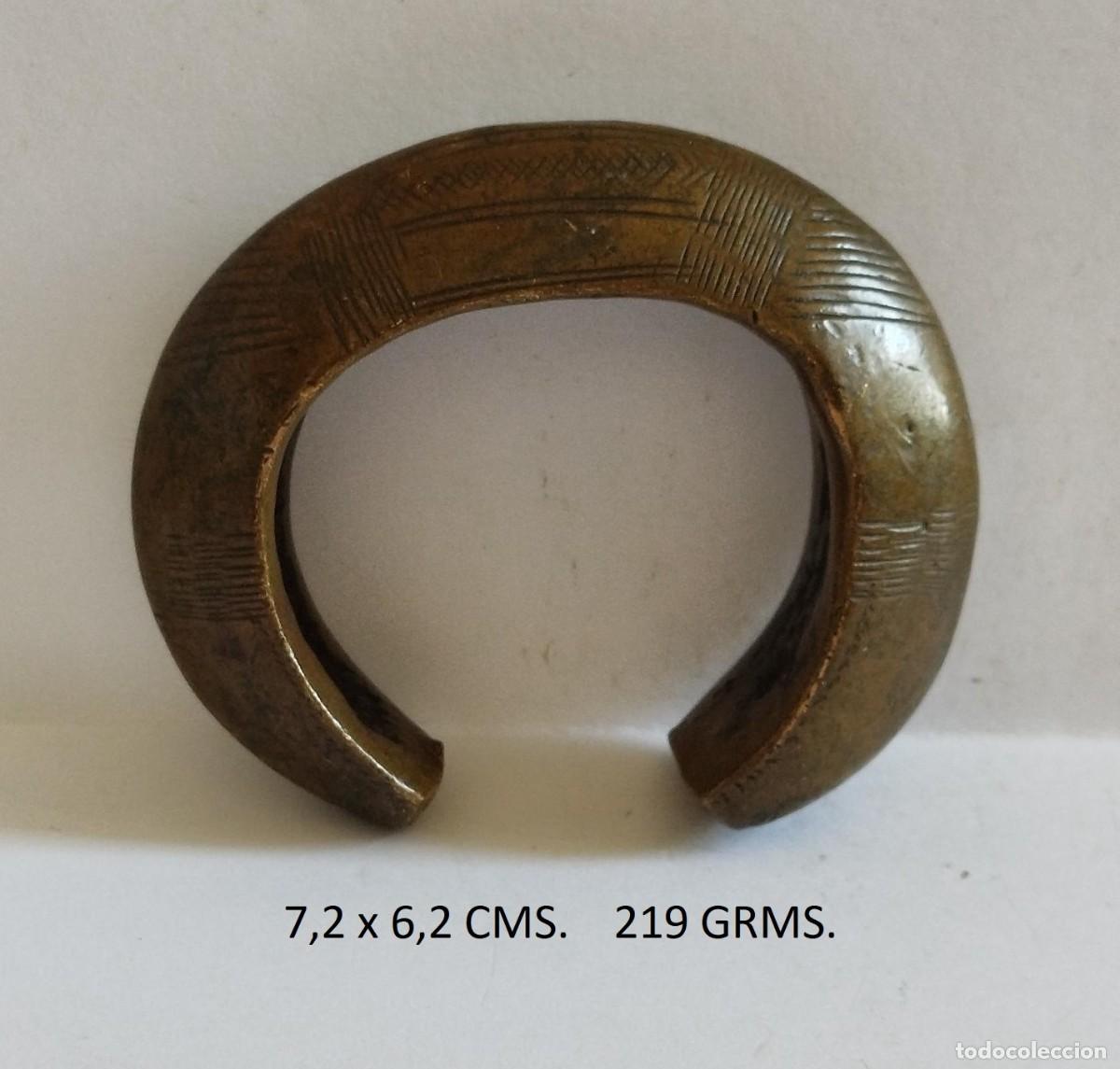 Arte: ARTE &Eacute;TNICO AFRICANO. BRAZALETE. GURMA. BURKINA FASO. &Aacute;FRICA.