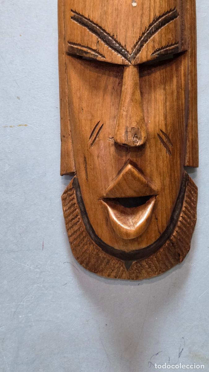 Arte: etnico africano de madera - Foto 2