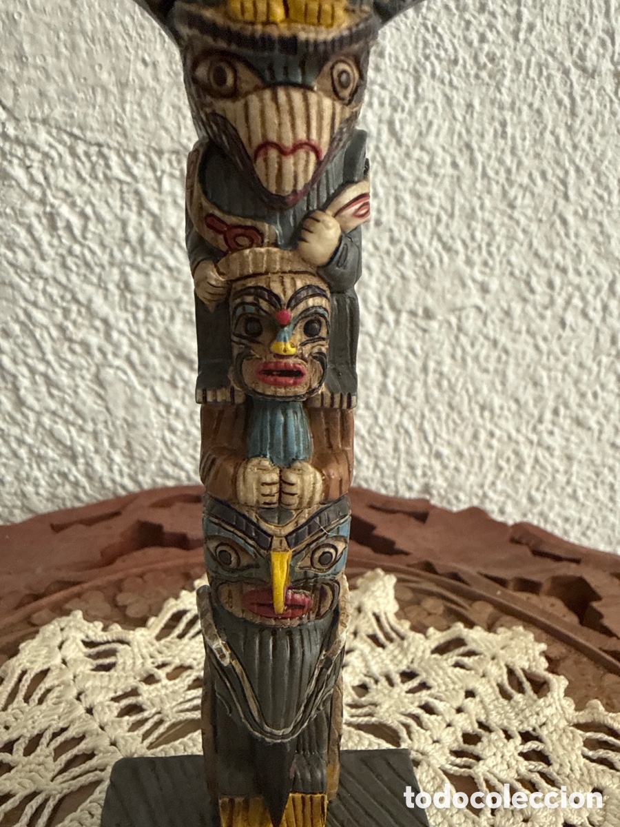 Arte: T&oacute;tem Canad&aacute; en resina - Foto 4